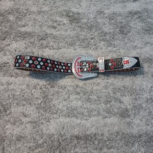 B.B. Simon studded belt